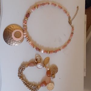 Necklace/Chocker & Bracelet Set